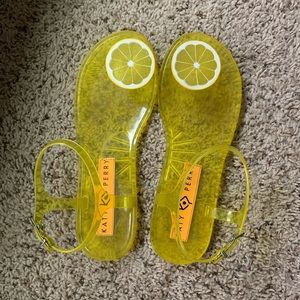 Katy Perry Geli Lemon Scented Jelly Sandals